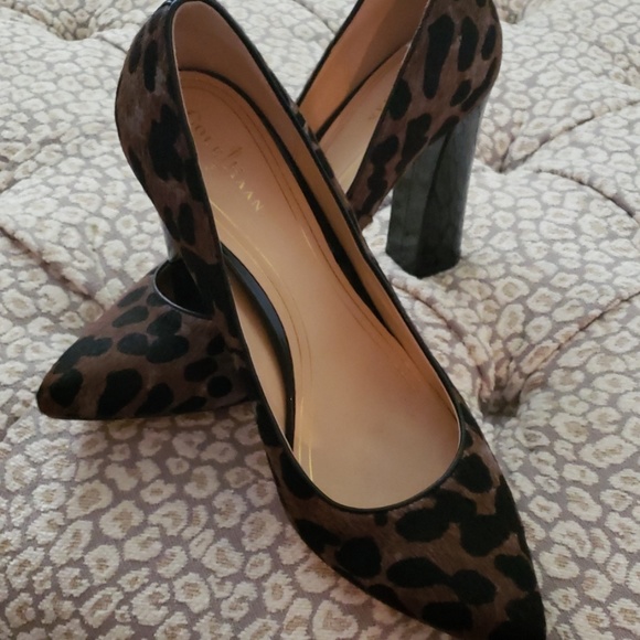 Cole Haan Leopard Print Pump - Picture 1 of 7